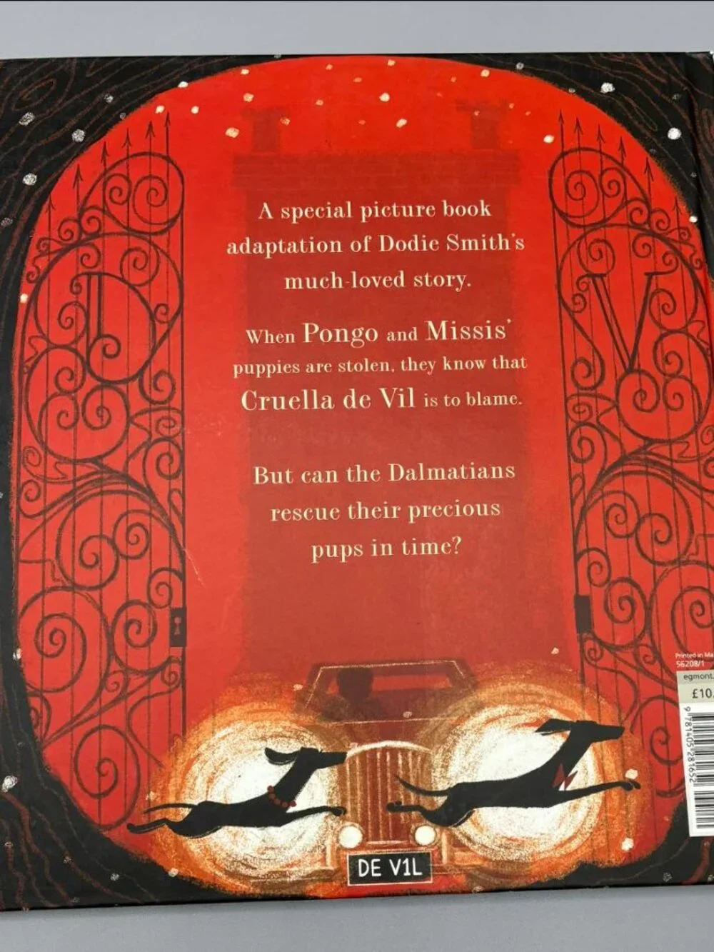 3/$10 101 DALMATIANS HARDCOVER BOOK